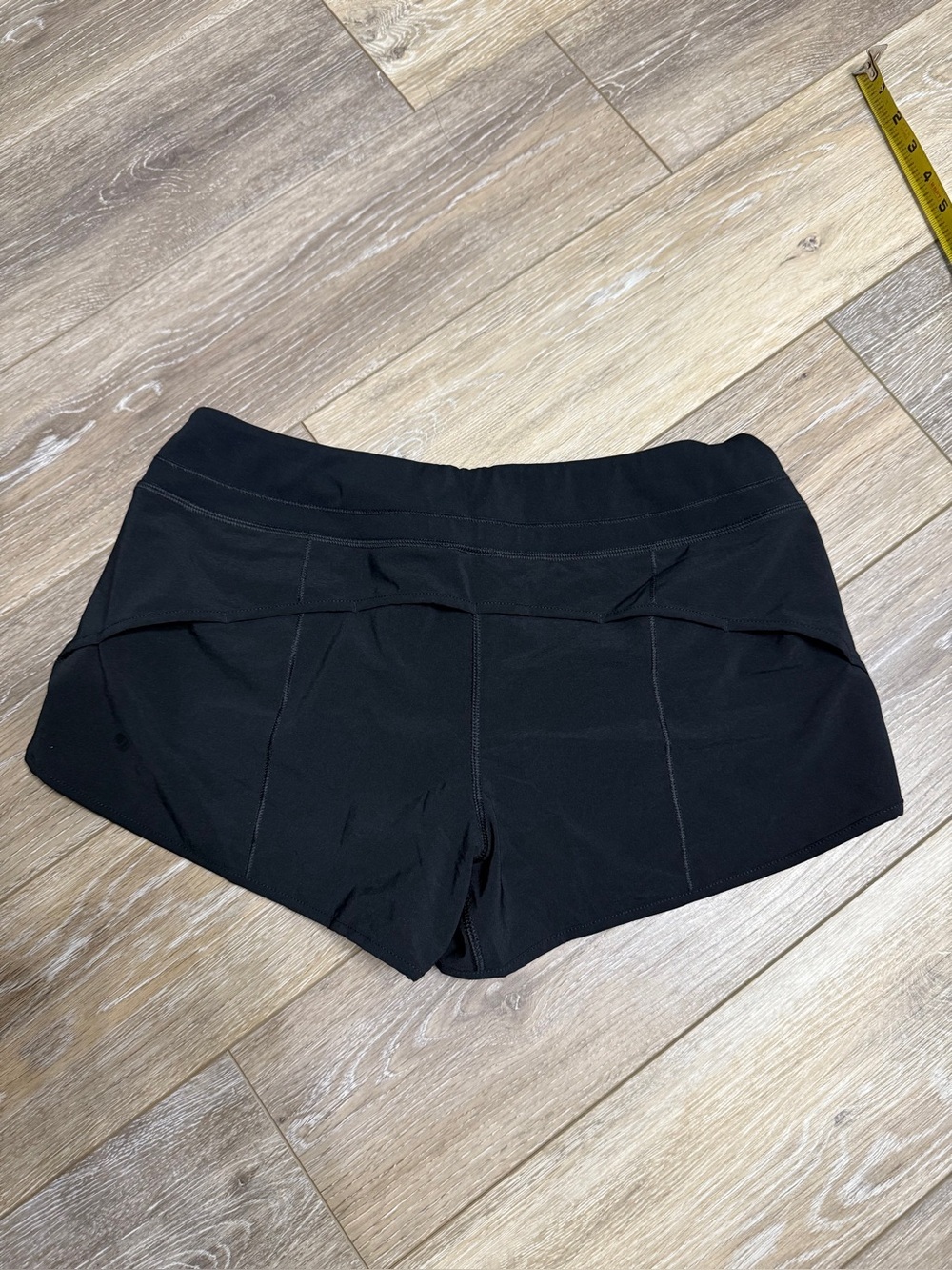 CRZ YOGA Black Athletic Running Shorts